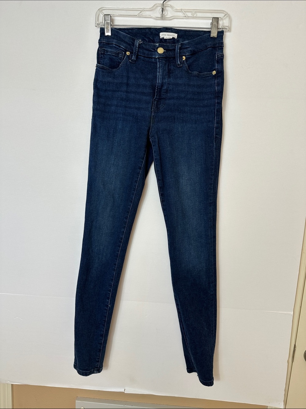 Dark Blue High-Rise Women's Skinny Jeans